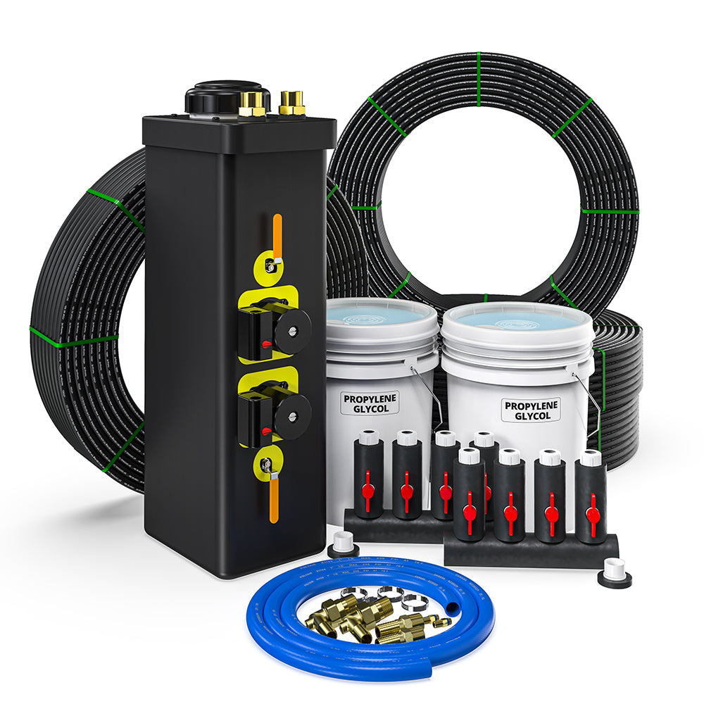 MrCool Closed Loop Installation Kit 4 ton - w/Straight Manifold - GCIK-CL4T-SM
