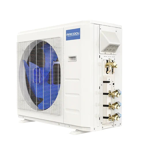 MRCOOL DIY 4th Gen 3-Zone 36,000 BTU 22 SEER (9K + 9K + 12K) Ductless Mini Split AC and Heat Pump with Ceiling Cassettes
