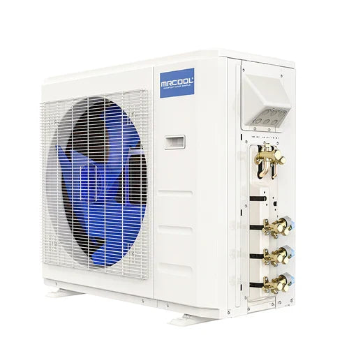 MRCOOL DIY 4th Gen 2-Zone 36,000 BTU 22 SEER (18K + 18K) Ductless Mini Split AC and Heat Pump with Ceiling Cassettes
