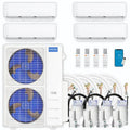MRCOOL DIY 4th Gen Multi-Zone 4-Zone 36,000 BTU 22 SEER (9K + 9K + 9K + 12K) Ductless Mini-Split Air Conditioner and Heat Pump