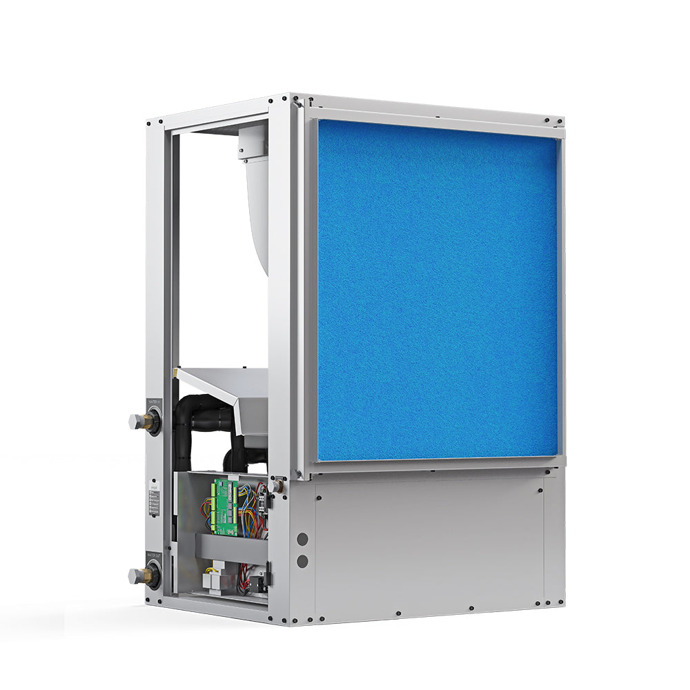 MrCool 24K BTU Horizontal Two-Stage 230V 1-Phase 60Hz CuNi Coil Left Return w/ Desuperheater - GCHPH024TGTANDL
