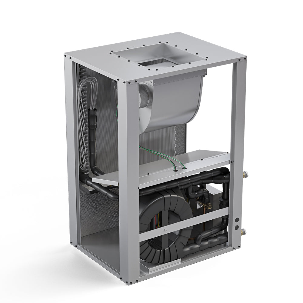 MrCool 36K BTU Vertical Two-Stage 230V 1-Phase 60Hz CuNi Coil Left Return - GCHPV036TGTANXL