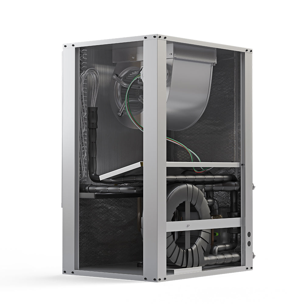 MrCool 36K BTU Vertical Two-Stage 230V 1-Phase 60Hz CuNi Coil Left Return - GCHPV036TGTANXL