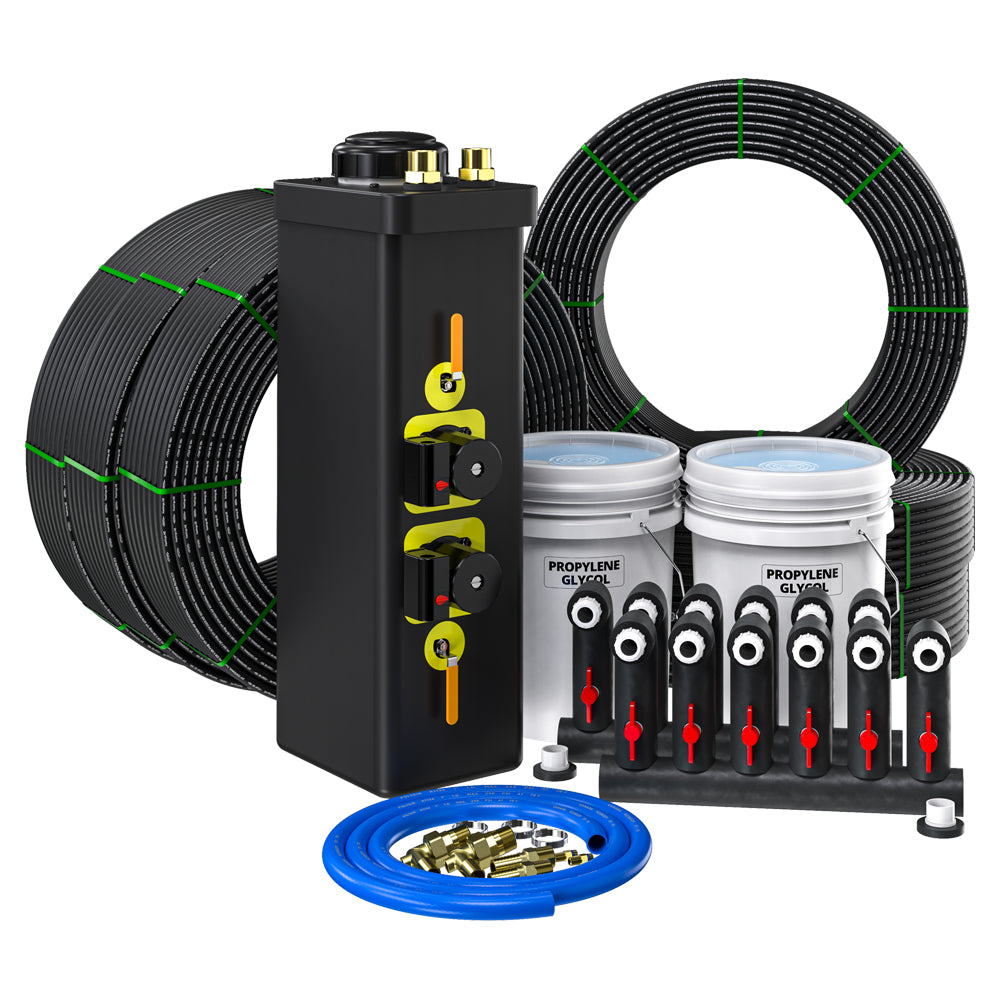 MrCool Closed Loop Installation Kit 4 ton - w/Angled Manifold - GCIK-CL4T-AM